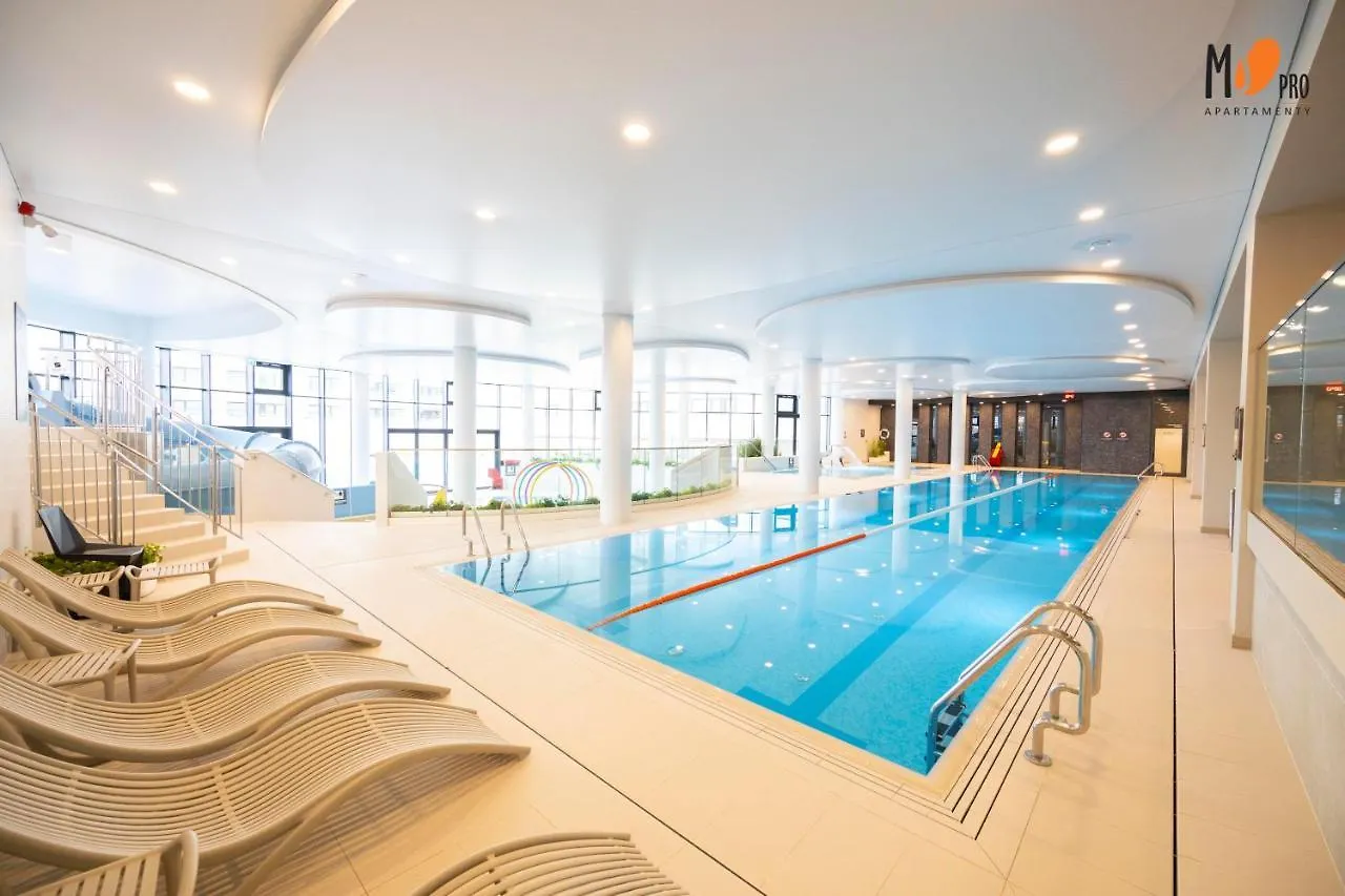 Lägenhet Polanki Aqua Premium Class By Ms Pro Apartamenty Kołobrzeg Polen